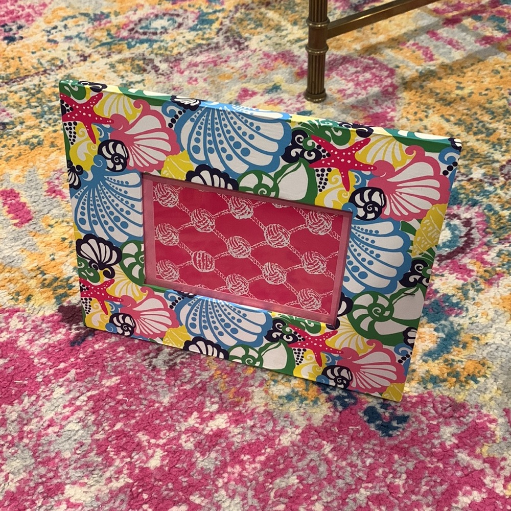 Lily Pulitzer 4x6 photo frame